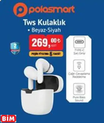 POLOSMART TWS KULAKLIK POLOSMART TWS KULAKLIK